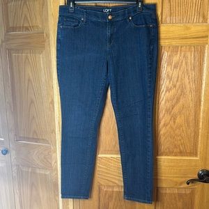 Loft Outlet Modern Skinny Jeans Size 14
